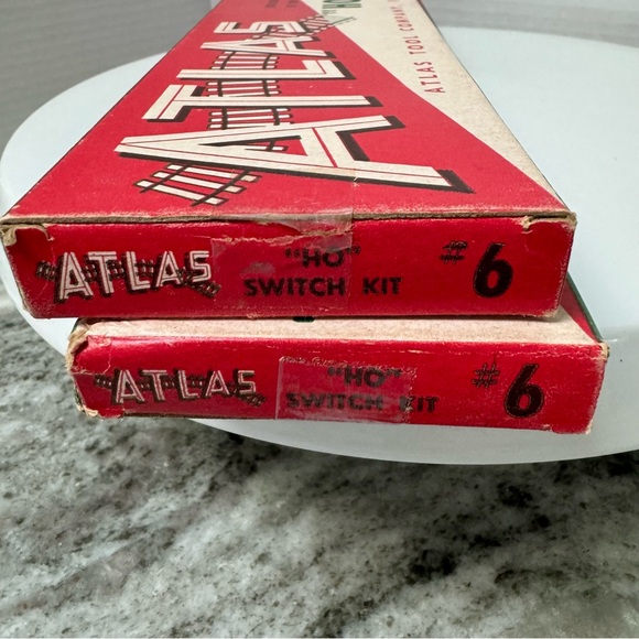 Atlas HO Switch Kit #6 (lot of 2) Vintage - Picture 6 of 7